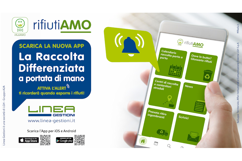 Locandina app rifiutiAMO
