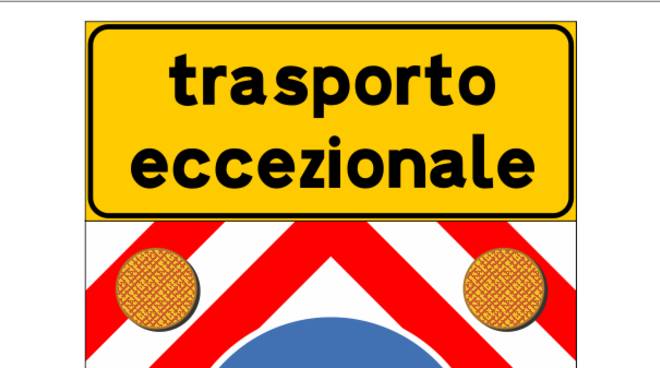 Cartello di trasporto eccezionale