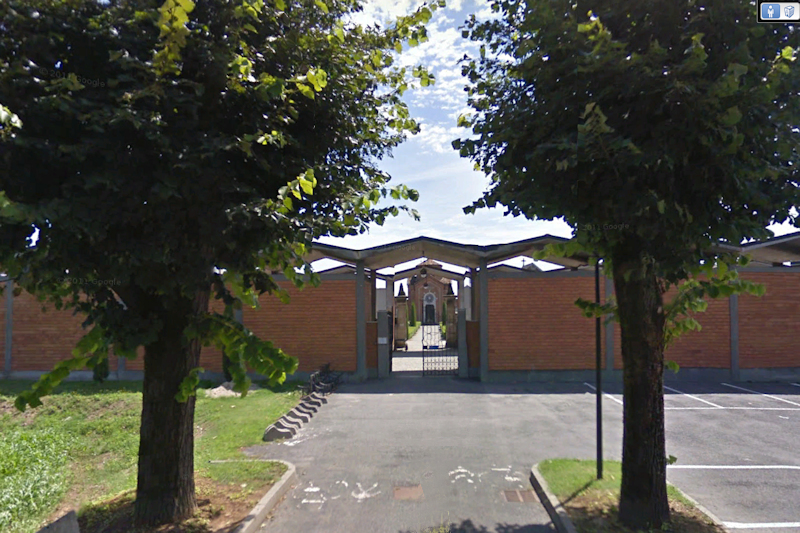 Ingresso del cimitero